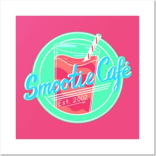 Retro Smootie Cafe Posters and Art